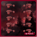 Crimson Wings Heavy Fuse Pistols Set x10