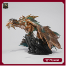 Elder Bronze Dragon Miniature | Gargantuan Dragon Boss | UNPAINTED Resin DnD Pathfinder