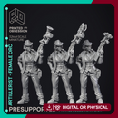 Artificer - Artillerist Female Orc - PRESUPPORTED - 32mm Scale