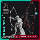 Kenku Ninja - Archer - PRESUPPORTED - 32mm scale - Illustrated & Stated