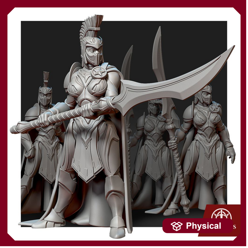 Guardian Knights - Selina Thunderstrike    28mm/32mm/54mm