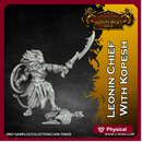 Leonin Chief with Kopesh (32mm scale)