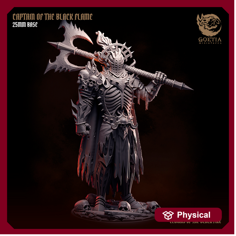 Sades, Captain of the Black Flame | Alzirian Legion