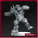 07 Orc Thrower Fantasy Football 32mm