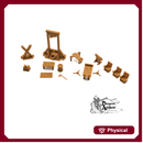 Torture Chamber Accessories - 28mm 32mm Hero's Hoard Wargaming Tabletop Scatter Miniatures Terrain D&D, DnD