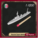 1/1200 Nazario Sauro destroyer
