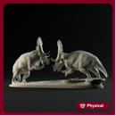 Mercuriceratops duel 1-35 scale dinosaur