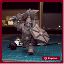 Dwarf Guard 04 - TytanTroll Miniatures - DnD - Fantasy - 32mm