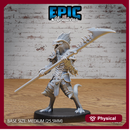 Lizard Folk Army Halberd