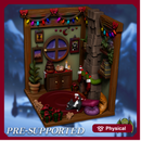 Winter House Scenery [PRE-SUPPORTED] Diorama