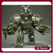 Mech Armored Orc Sci-Fi Spelljammer | 28mm, 32mm, 50mm,75mm,100mm | Dungeons and Dragons | Pathfinder | 3DArtGuy - Only-Games
