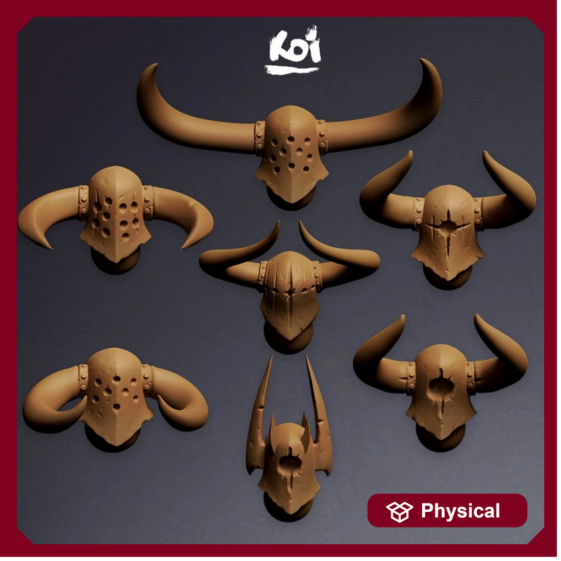 Ravagers of the North - Miniature Heads