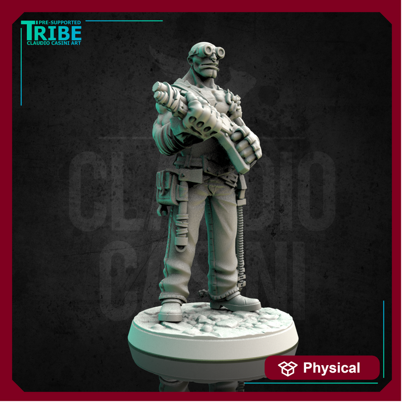 (0010) Male Post Apocalyptic Guy