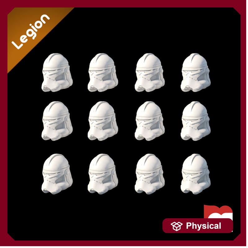 (Legion) 12x Reconnaissance Clone Helmets - Only-Games