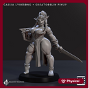Cassia Lyresong - Greatgoblin Pinup (Bronzeclad Greatgoblins)