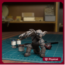 Goblin Spear And Shield 02 - TytanTroll Miniatures - DnD - Fantasy