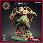 Cthulhu | The Great Old Ones|  HP Lovecraft Horror •120mm | Resin Miniature | Dungeons and Dragons |  DnD 5e | Figure Role Playing | - Only-Games