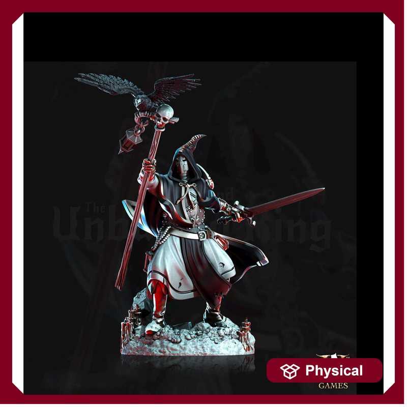 Human Fighter, Eldritch Knight, Hexblade Warlock, Witch Hunter, Monster Slayer Ranger | 28mm,32mm,54mm,75mm,100mm Scale | Figure mini D&D 5e - Only-Games