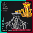 The General - Scrapwastes Boss - PRESUPPORTED - Illustrated and Stats - 32mm scale