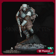 Sci-Fi Miniature Army Veterans |  28mm,32mm Scales | 54mm, 75mm TALL | Resin Mini | Morior Shocktrooper TPG | Archvillain Games - Only-Games