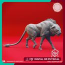 Leucrotta - Tabletop Miniature (Pre-Supported)