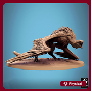 Giant Vulture (4 sizes) D&D Miniature | Sizes: Medium.Large,Huge,Gargantuan | Resin Figurine | Dungeons and Dragons 5e Pathfinder Great gift - Only-Games