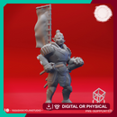 Hobgoblin Warchief - Book of Beasts - Tabletop Miniatures (Pre-Supported)