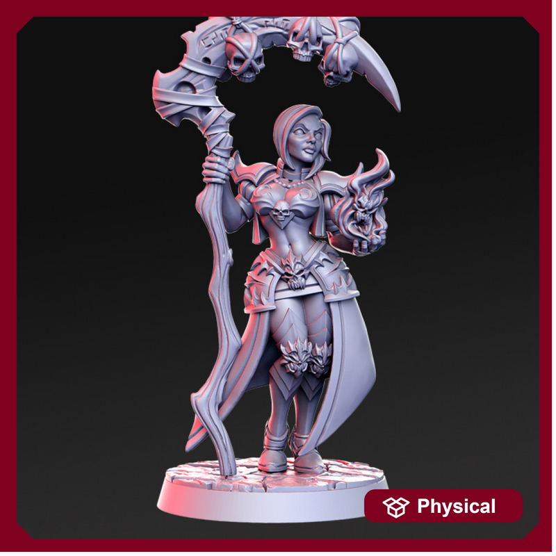 Deera - Necromancer- 32mm - DnD -