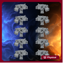 Princeps Cohort Bolt Pistols Set x10