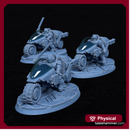 Space Corps Attack Bikes