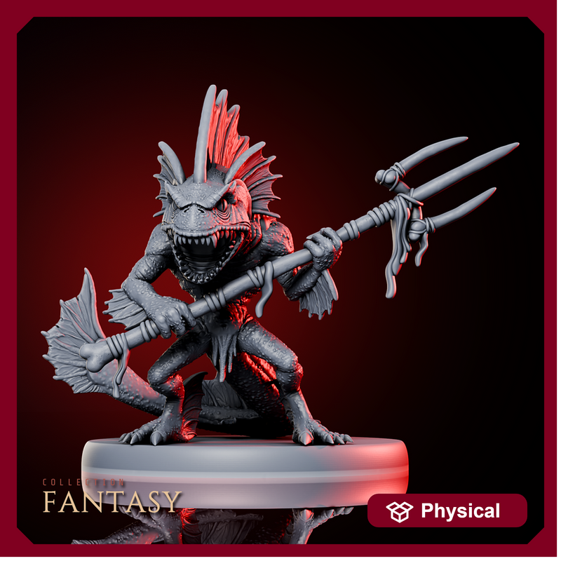 Sahuagin Warrior 1 - Only-Games