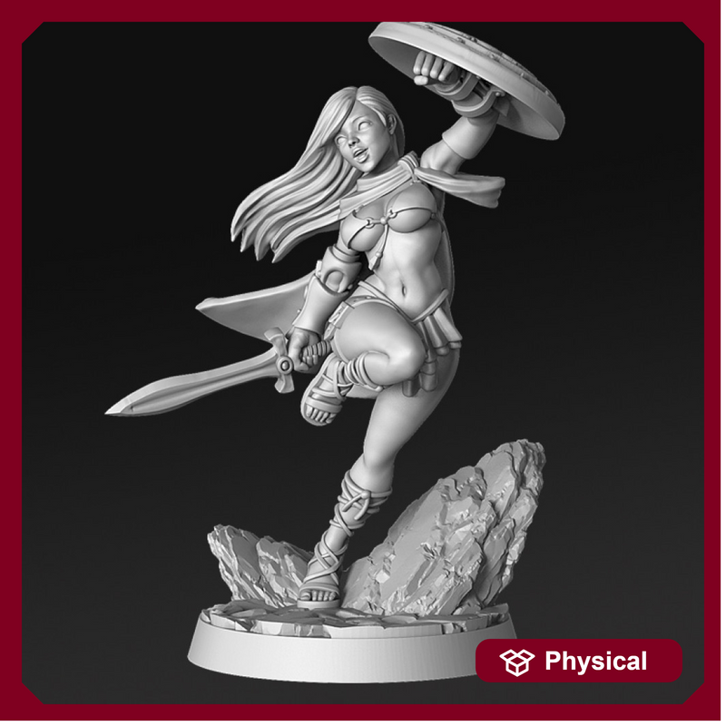Crescendia - Greek Warrior - 32mm - DnD -