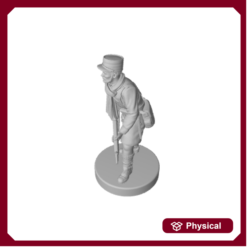 3D Printed 1/72 French Foreign Legion Trooper (x10)