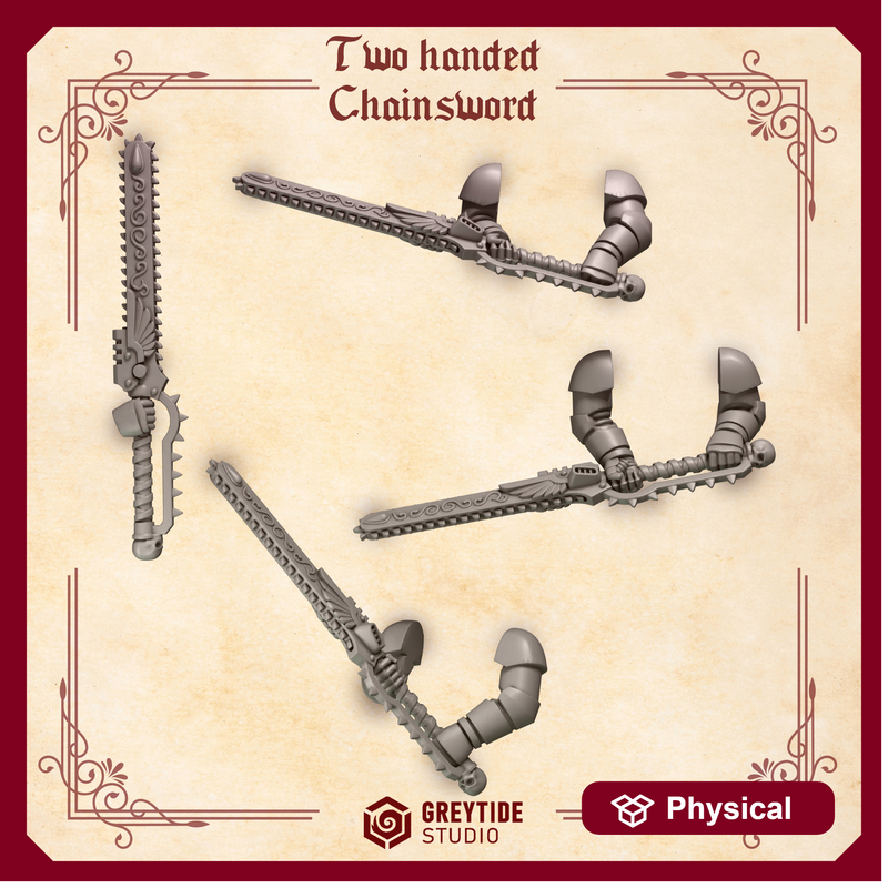 Two Handed Chainswords CL