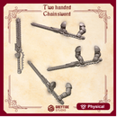 Two Handed Chainswords CL