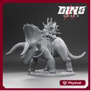 dino rider triceratops