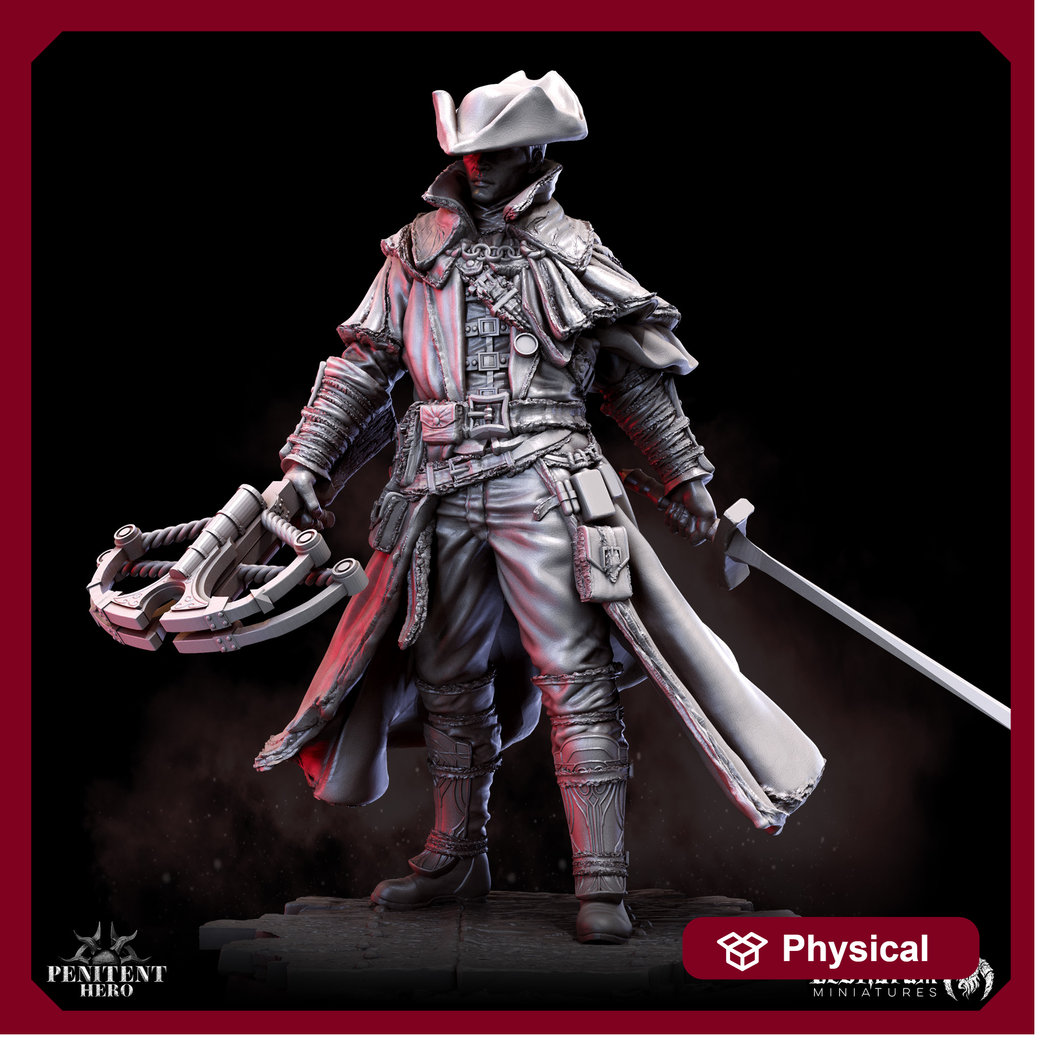 Carver the Investigator - Bestiarum Studio - Miniatures by Only-Games.co