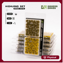 Highland Tuft Set - Grass Tuft set
