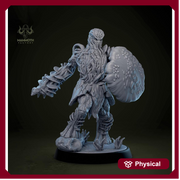 Myconid Adult, fungus ones,  fungus folk, Unpainted Resin Miniature  | 28mm, 32mm,54mm,75mm,100mm  |Dungeons and Dragons |Mammoth Factory - Only-Games