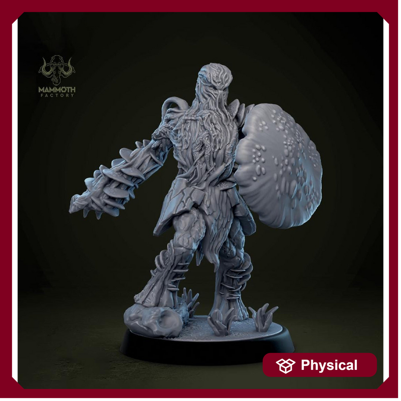 Myconid Adult, fungus ones,  fungus folk, Unpainted Resin Miniature  | 28mm, 32mm,54mm,75mm,100mm  |Dungeons and Dragons |Mammoth Factory - Only-Games