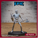 Skeleton Army Axe & Shield