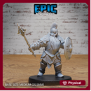 Dwarf Army Mace & Shield