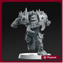 010 Orc Blitzer Fantasy Football 32mm