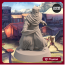 Night’s Cult Zealot – Pose 3 – 3D printable miniature – STL file