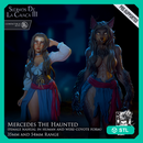 Mercedes The Haunted - Dual Form Peasant (Were-Coyote) - STL only