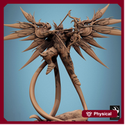Winged Paladin, Male Celestial Angel, Solar, Deva (2 Poses), DnD 5e Unpainted Mini | 28mm, 32mm,54mm,75mm,100mm Scales |Dungeons & Dragons - Only-Games