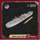 1/1200 Liberty class cargo ship