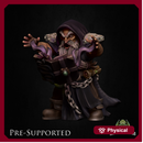 Kamli The Summoner [PRE-COLORED] 32mm Scale Wizard Dwarf