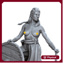 SHIELD-MAIDEN: VIKING FEMALE WARRIOR NSFW VERSION 75MM