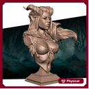 Druid Tiefling Bust
